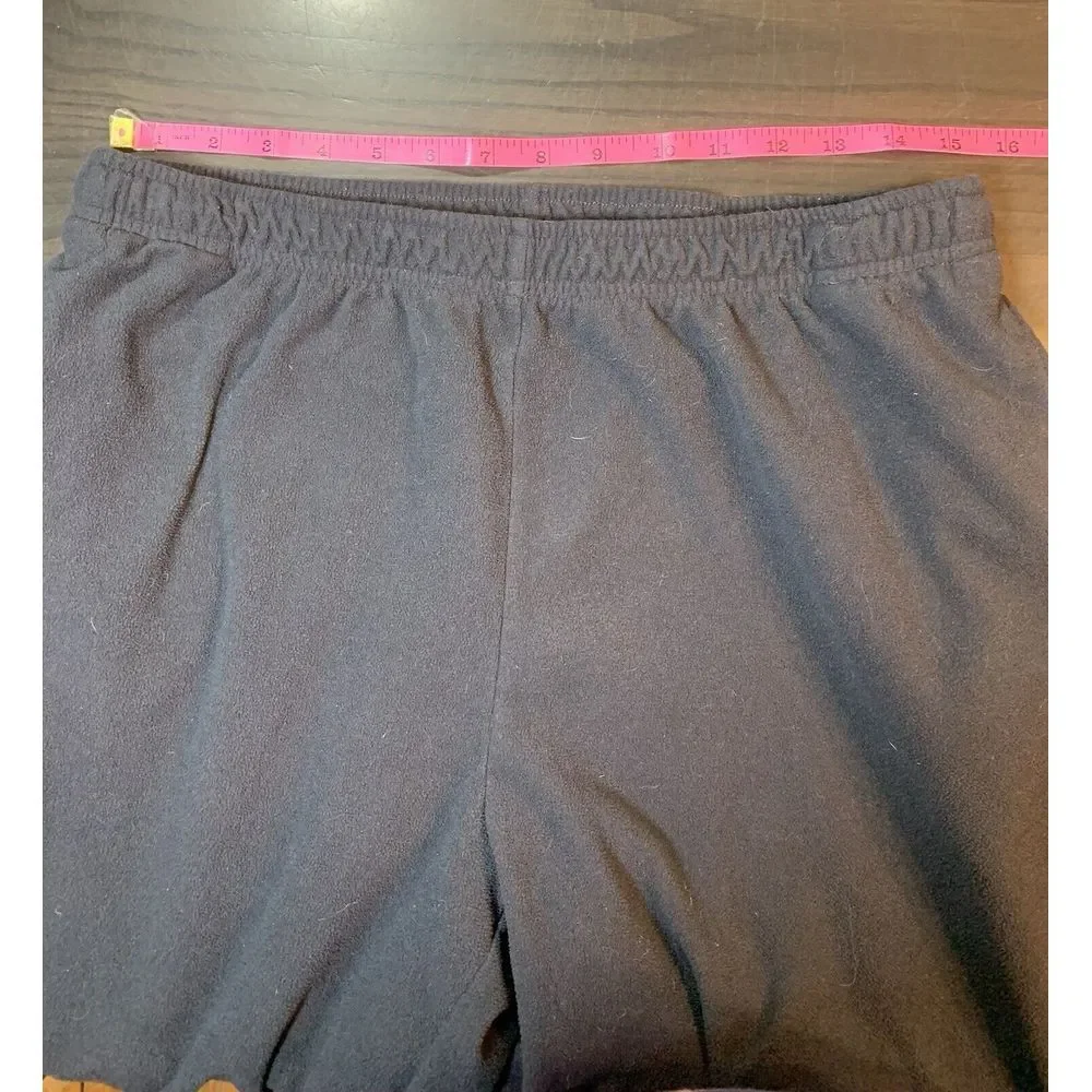 Sportif Outdoor Fleece Pants Mens‎ Large Gathered Leg Elastic Waist Black READ